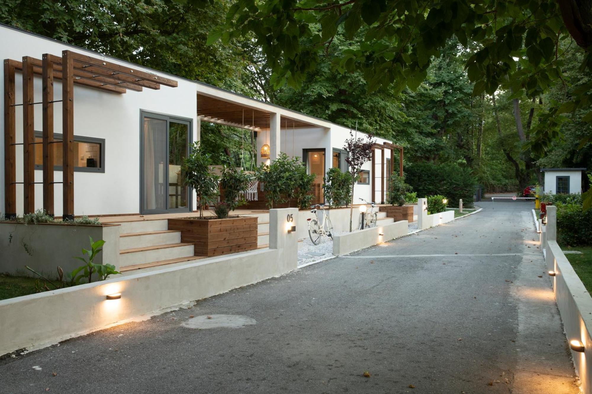 Gkaras Campsite & Apartments Leptokaryá Exterior foto