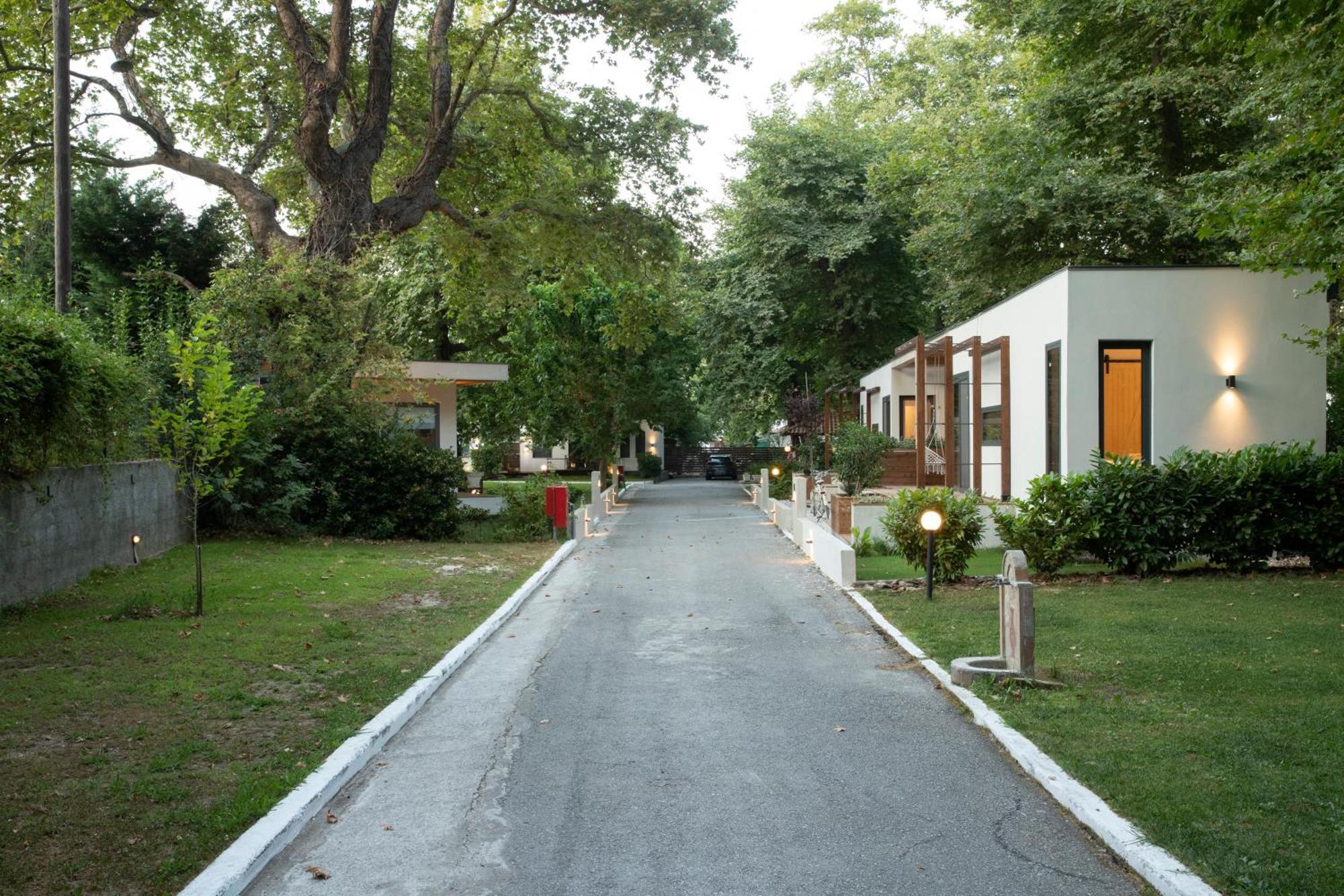 Gkaras Campsite & Apartments Leptokaryá Exterior foto